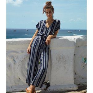 New! RAILS XS ANGELA MEDITERRANEAN STRIPE Jumpsuit